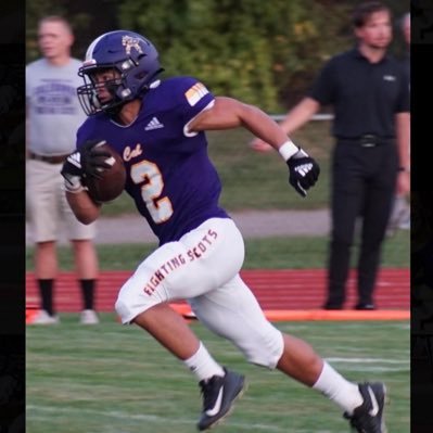 Caledonia 2024 - Legacy West White; Slot Receiver / Running Back 3.535 GPA, 4.43 40-yd. dash, 5’8” 175# 475lbs Squat, 275lbs Bench