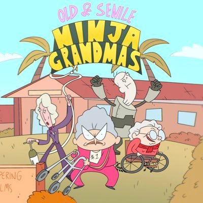 An action/comedy series that follows four animated grannies as they wreak havoc on their retirement home. Check out our comic now available on Webtoons!