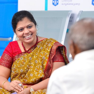 Geetharajaseka's profile picture. Community physician. Understand what I say?