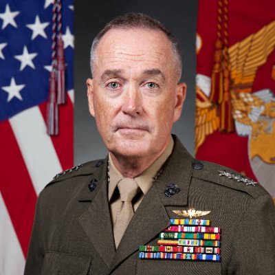 Joseph Francis Dunford Jr.  is a retired United States Marine Corps four-star general, who served as the 19th chairman of the Joint Chiefs of Staff.