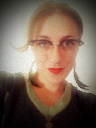 Artist turned business lady.