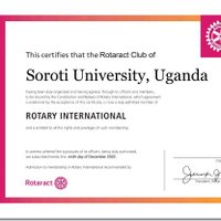 Rotaract Club of Soroti University(@RAC_SorotiUni) 's Twitter Profile Photo