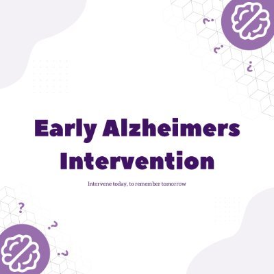 Intervene today, to remember tomorrow.
Spreading awareness for early Alzheimer's disease intervention.