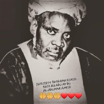 I was created with the love of Shaykh Ibrahima Niass RA. I'll be loving him as much as am living and when I die!