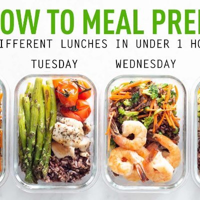 Weekly meal prep that is both healthy and delicious. Our recipes are posted on our website each week. Check it out!