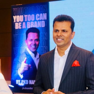 Author of #YoutoocanbeaBrand, Political Strategist & Analyst, Serial Entrepreneur, Chairman, Nambiar Group. acc managed by son - @nambiar1555