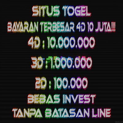 @Kepo4D Adalah AgenTogel Online Terbesar. Hadiah Togel Yang Di Berikan Oleh Kepo4D adalah 10 Juta Rupiah. Daftarkan Akun Anda Di Agen Togel Online #KEPO4D.