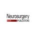 Neurosurgery Publications (@NeurosurgeryCNS) Twitter profile photo