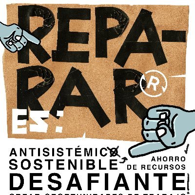 Movimiento social por el derecho a Reparar!!!
Si comprar es un acto politico , REPARAR es un acto revolucionario