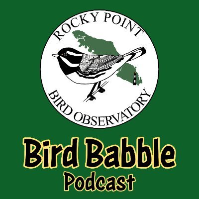 https://t.co/51RiTfAKmm Bird Babble is a podcast by volunteers of the Rocky Point Bird Observatory located in Victoria, BC.