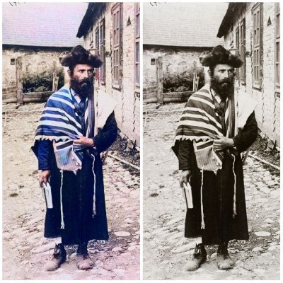jewishcolorized's profile picture. Making history more colorful thru AI