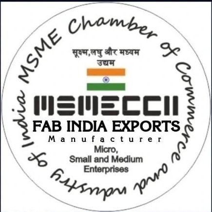 A Govt.RecognisedMSME Manufacturing Unit
Manufacture&Exporter       
 Member of EPCH                             
 Member of ECI
 Member of MSME
Member of  IAIA