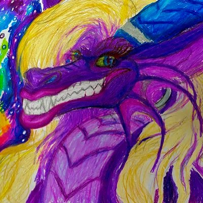 A Majestic Groovy Purple👽🐲/30/♑️/Freelance Fantasy Artist/Customizer/Cart👀nist/ 🎮🕹/🔭/Disney,MJ & Star Wars fan/💜animals,Kaijus,🦖,👽,🚘,80s,🎸🎶,🎬