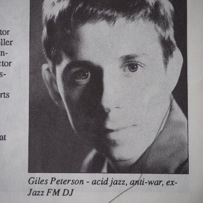 Have a listen to our mixcloud account, an homage to Gilles Peterson's Kiss FM radio shows through the 1990s, from the Vibrazone show to Worldwide.