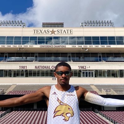 @TXST 27’ • Track & Field • Long and High jump