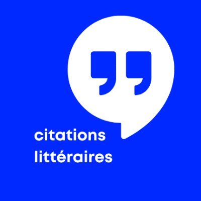 Des #citations, de la #littérature, et voilà.

Une suggestion de citation ? Envoyez un petit message, merci.