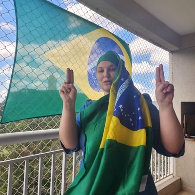 DanilaO73136124's profile picture. SDV 
aqui é Bolsonara😄🇧🇷💚
Se não for de Direita, nem precisa me seguir. 
Esse cantinho foi feito especialmente para PATRIOTAS.🇧🇷💚