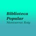 Biblioteca Popular Montserrat Roig (@bmontserratroig) Twitter profile photo Biblioteca Popular Montserrat Roig (@bmontserratroig) Twitter profile photo