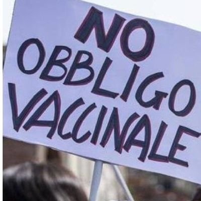SI #Libertà di CURA #FREEvax
#NOobbligoVaccinale
NO #obbligoVaccinale
col #vaccino anti-#covid
NO al CONTROLLO PERVASIVO e totalitario