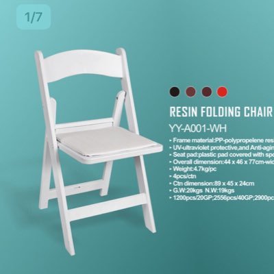 I am Coco from Yongye .our factory has 16 years of producing resin chairs，steel plastic chairs, and Tiffany chairs   We offer quality and good service.