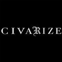 CIVARIZE 黒白 パーカー 『CIVARIZE/シヴァーライズ』バックレースアップ