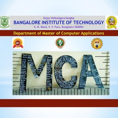 Department OF MCA BIT