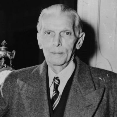 Founder of Pakistan, Politician, Barrister, and First Governer-General of Pakistan, leader of the All-India Muslim League from 1913 till August 14, 1947.