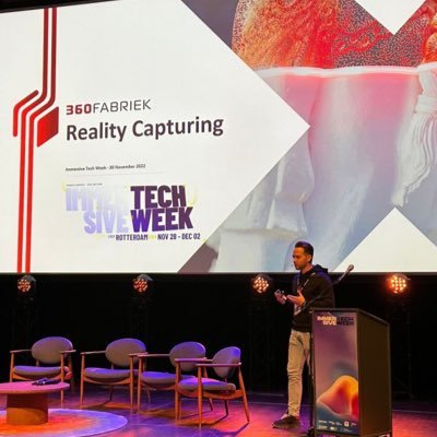 Founder of 360Fabriek VR/AR immersive studio. Specialised in the digitisation of objects and environments . 🤓👨🏻💻