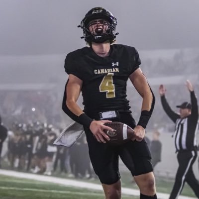 camren_cavalier's profile picture. Canadian High School | 2024 Graduate | 5’11 | 180lbs | Football - #4, Basketball - #45/13, Track, Golf | Harding Brotherhood Commit