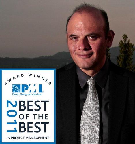 Global Program Mgr. Transforming Programs into Benefits. 1st MX PgMP. 2011 PMI Distinguished Contribution Award recipient
