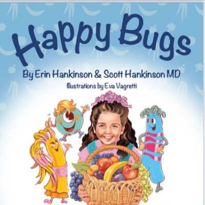 @DrSHankMD’s acct of “Happy Bugs” the first of a series of children’s books discussing the importance of the microbiome in health. https://t.co/Sxuh1WHDiU
