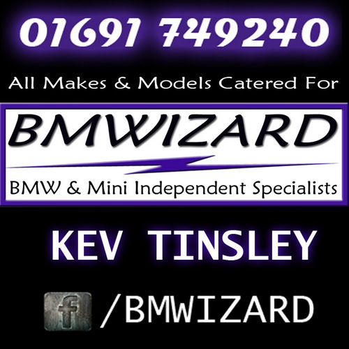 BMWizard's profile picture. Independent BMW & Mini specialist. Vehicle diagnostic specialist. All makes and models catered for. shropshire and north wales. ATA approved