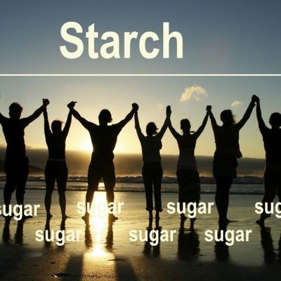 Frazierokoth7's profile picture. Starch: Sugar in a group setting