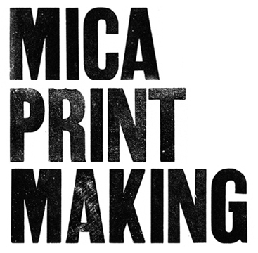 Timely news from the MICA Printmaking Department.