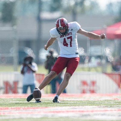 Graduate Transfer Kicker from Jacksonville State. 1 year of eligibility left. 6’5 220