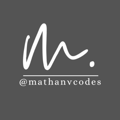 mathanvcodes's profile picture. 🎩 consulting engineer | code-blooded | @deckbys | @tldctech
