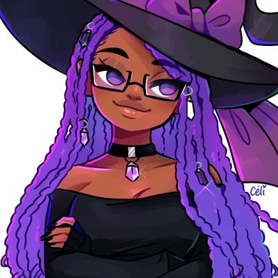 virtual witch being cozy with games & art ✦ aspiring voice actress ✦ She/Her ✦ Fluent in EN and sarcasm ✦ BGGC Member 
ママ+パパ: @pandreem ✦ 
 #blackvtuber