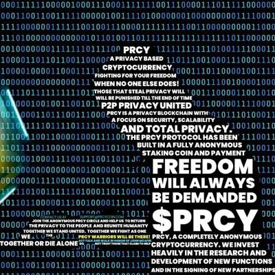 privacy is the best policy. privacy Crypto $Crypto $ARRR $PIVX $PRCY $ZANO $FIRO team privacy @me for free reach #Privacyfam