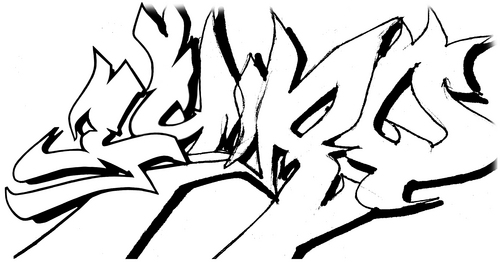 Graffiti Writer since mid 80s. Electronic musician