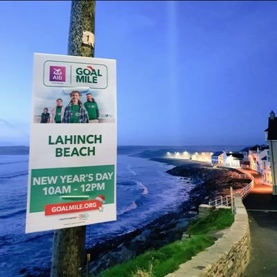 Goal Mile Lahinch inaugural event 2022. Organised by local volunteers including staff from our partner AIB.