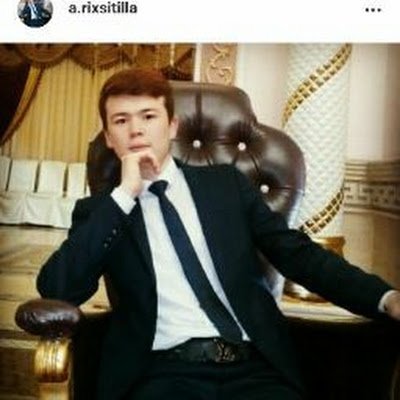 Hello my name is Rixsitilla (Richard)
I'm from Uzbekistan, Tashkent
I'm 22 years old (2000)
My hobby is buy & sell electronic (phones, computers).