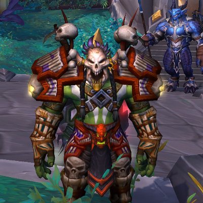 been playing Warcraft since 2005.  Started playing my Orc warrior Darkraider on dragonmaw again.