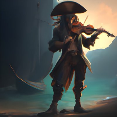 The Dark Fiddling Pirate Jussim