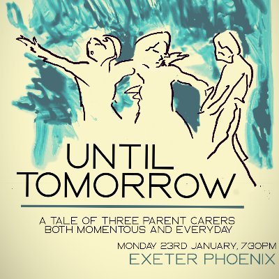 Powerful new play informed by @Siobhan_ODwyer research & conversations with parent carers. Capturing the joy, battle, humour and heartbreak of care.