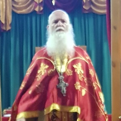 Englishman who is an Orthodox priest - archimandrite. Antiochian Patriarchate. Archdiocese of the British Isles and Ireland. Ecologist. Lincoln, England