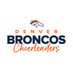 Broncos Cheerleaders (@BroncosCheer) Twitter profile photo