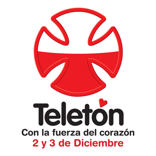 2 y 3 de diciembre 2011, ¡Con la fuerza de Corazón! 
#TeletonChile