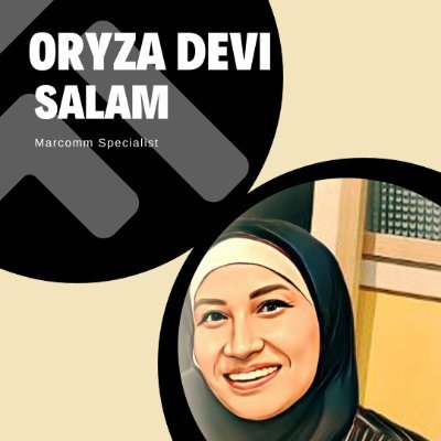 SalamOryza's profile picture. A passionate #marcommspecialist #creativewriter
#trainer #lecturer