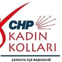 CHP Çankaya İlçe Kadın Kolu(@CankayaChp) 's Twitter Profile Photo