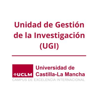 Unidad de Gestión de la Investigación de la Universidad de Castilla-La Mancha (@UCLM_es).